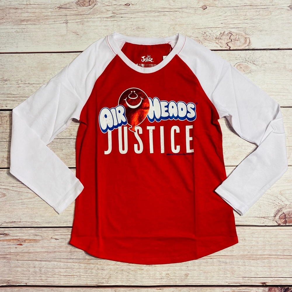 📌🆕 Justice • Air Heads • Raglan • Shirt